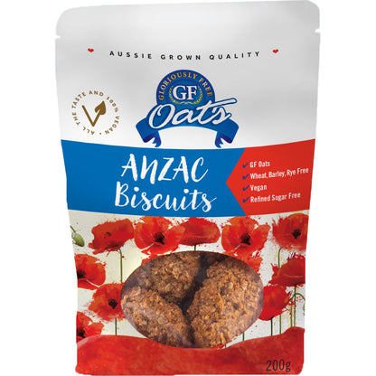 Gloriously Free Oats Anzac Biscuits