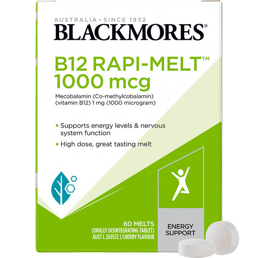 Blackmores B12 Rapi-melt 1000 mcg