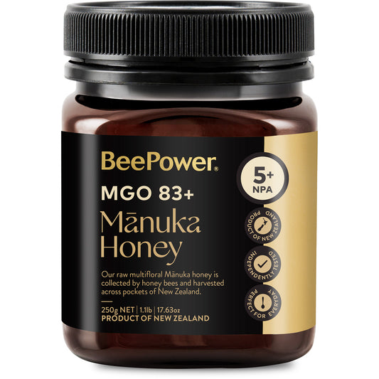 BeePower MGO 83+ Manuka Honey