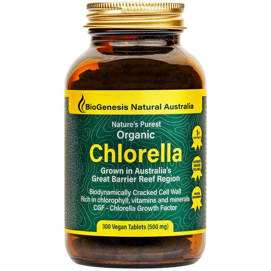 BioGenesis Nature's Purest Organic Chlorella Tablets