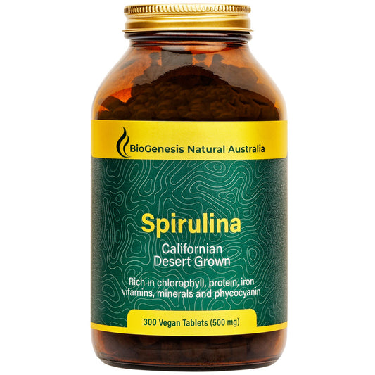 BioGenesis Spirulina Californian Desert Grown Tablets