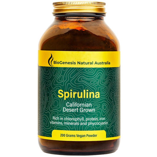 BioGenesis Spirulina Californian Desert Grown Powder