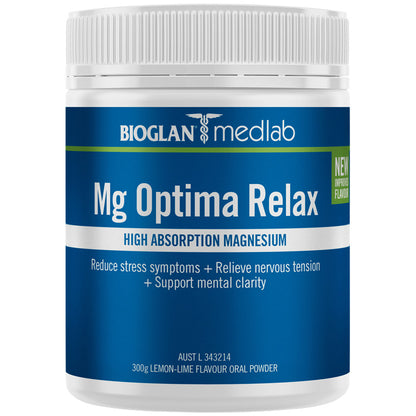 Bioglan Medlab Mg Optima Relax
