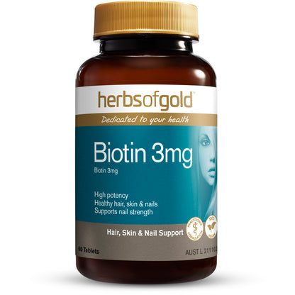 Herbs of Gold Biotin 3mg