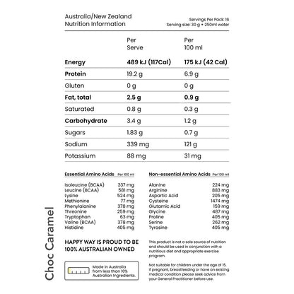 Happy Way Ashy Bines Vegan Protein Powder