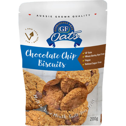 Gloriously Free Oats Chocolate Chip Biscuits
