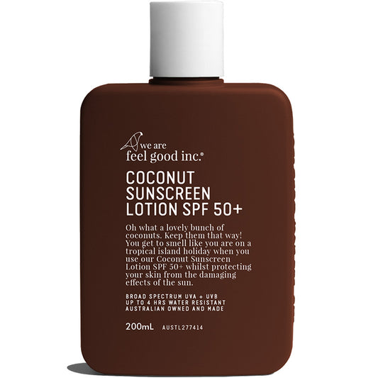 We Are Feel Good Inc. Coconut Sunscreen Lotion SPF50+