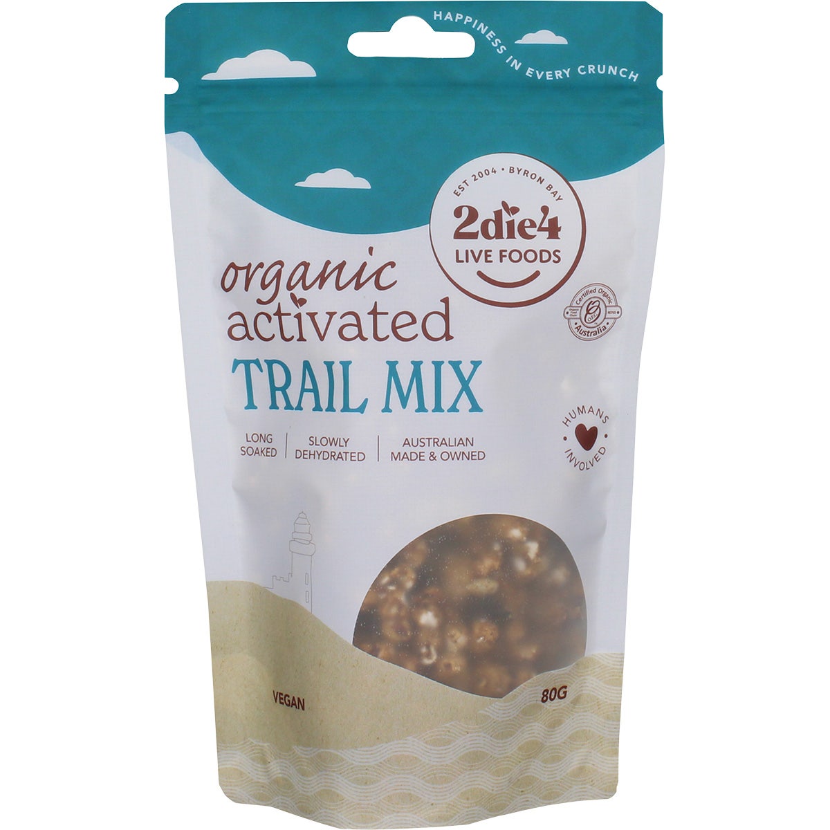 2Die4 Live Foods Activated Organic Trail Mix