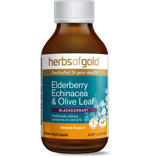 Herbs of Gold Elderberry Echinacea & Olive Leaf