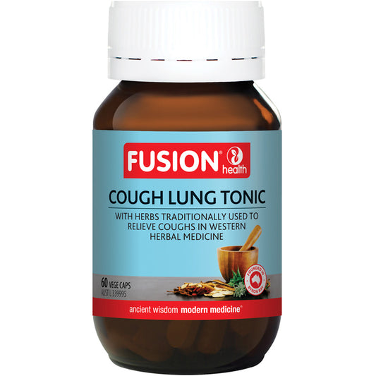 Fusion Health Cough Lung Tonic Capsules