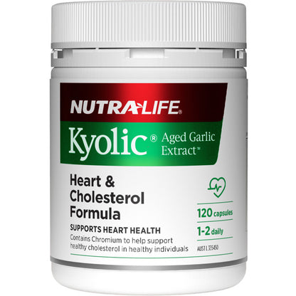 Nutra-Life Kyolic Aged Garlic Extract Heart & Cholesterol Formula