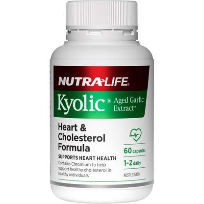 Nutra-Life Kyolic Aged Garlic Extract Heart & Cholesterol Formula