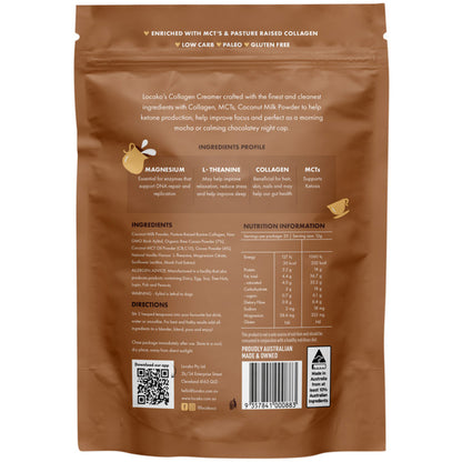 Locako Collagen Creamer Focus Decadent Chocolate