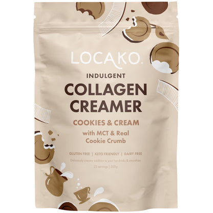 Locako Collagen Creamer Indulgent Cookies and Cream
