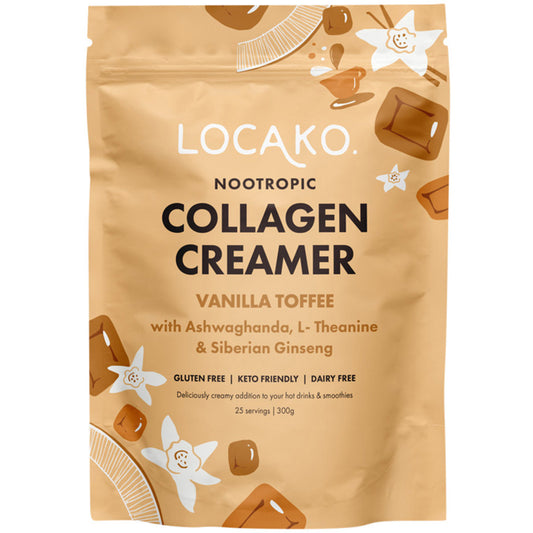 Locako Collagen Creamer Nootropic Vanilla Toffee