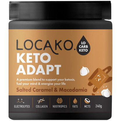 Locako Keto Adapt - Salted Caramel Macadamia