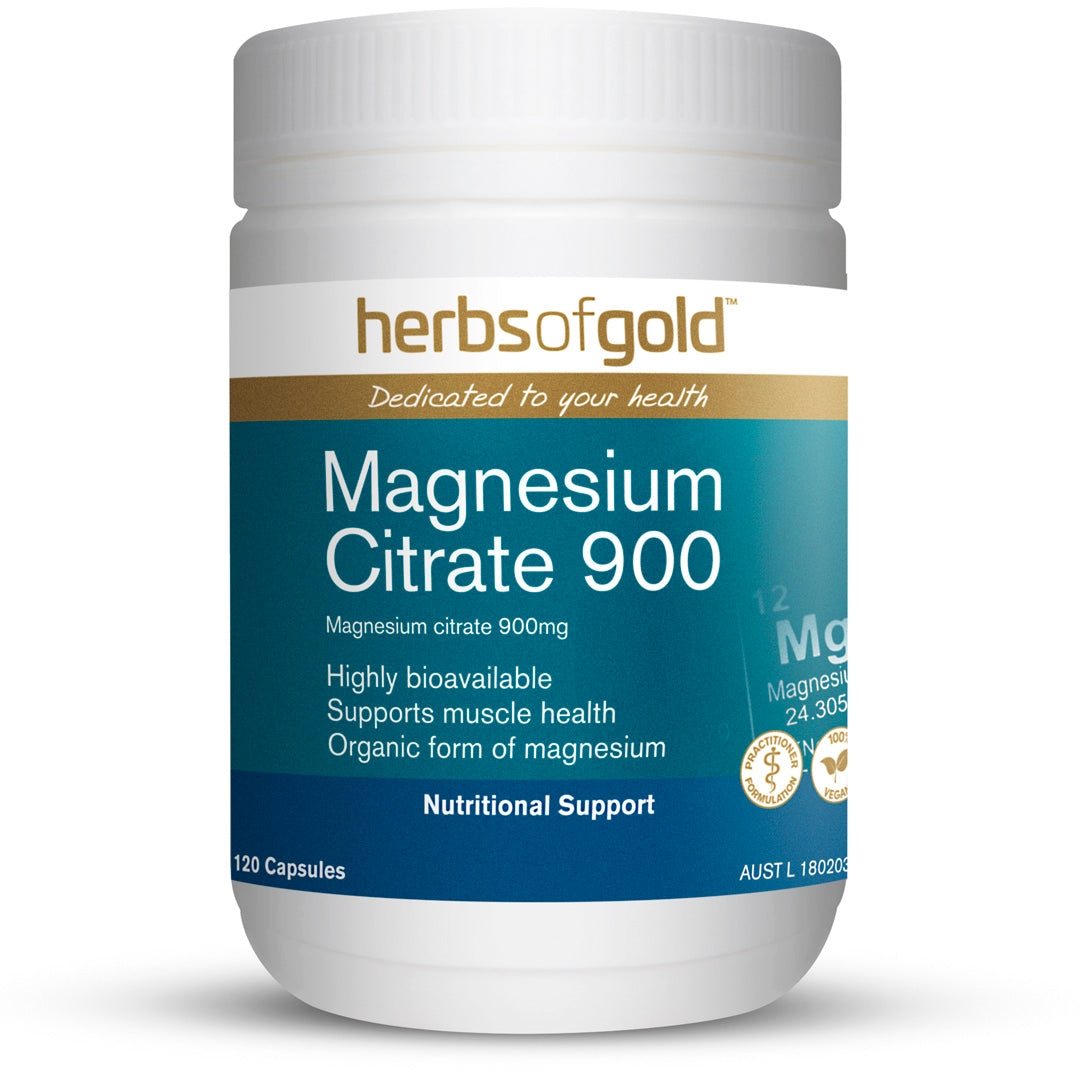 Herbs of Gold Magnesium Citrate 900