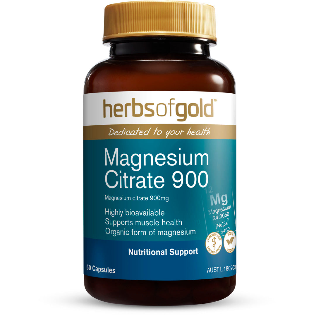 Herbs of Gold Magnesium Citrate 900