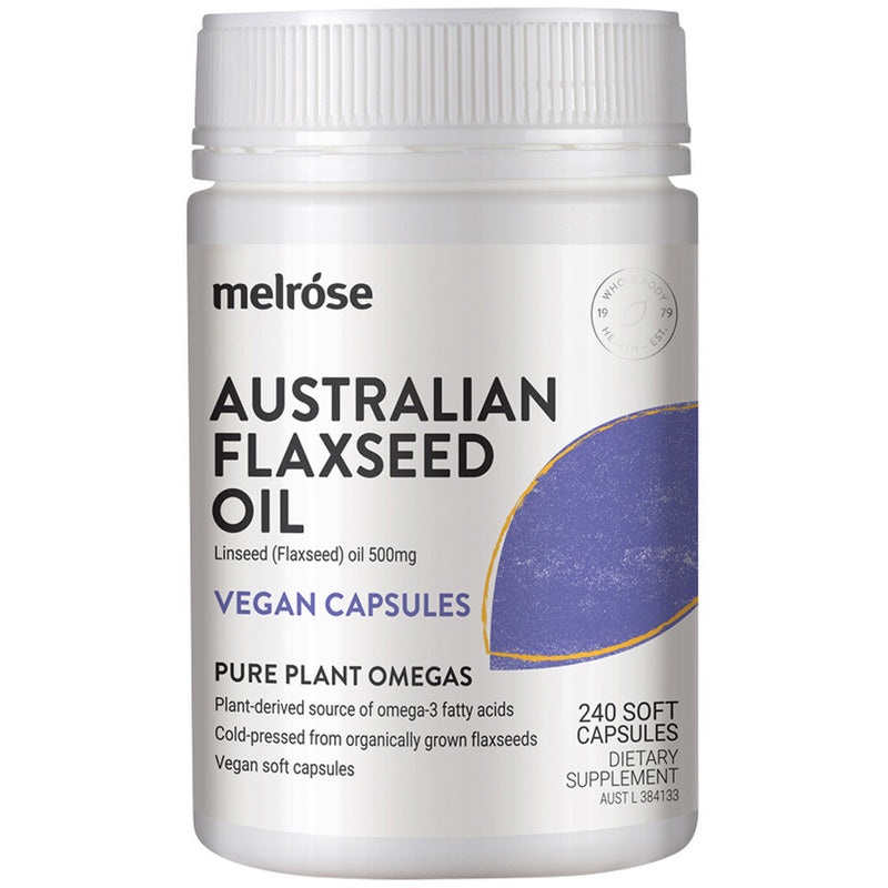 Melrose Australian Flaxseed Oil Capsules