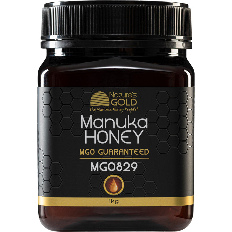 Nature's Gold 100% Raw Australian Manuka Honey MGO 829