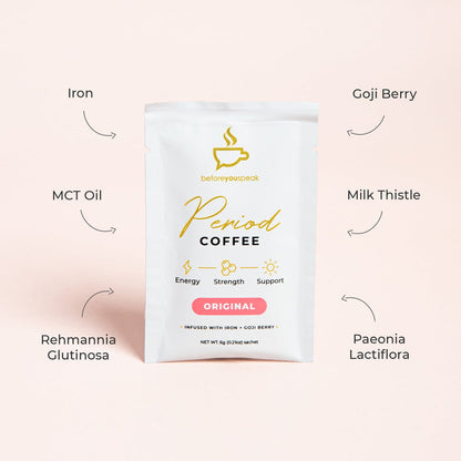 Before You Speak Period Coffee