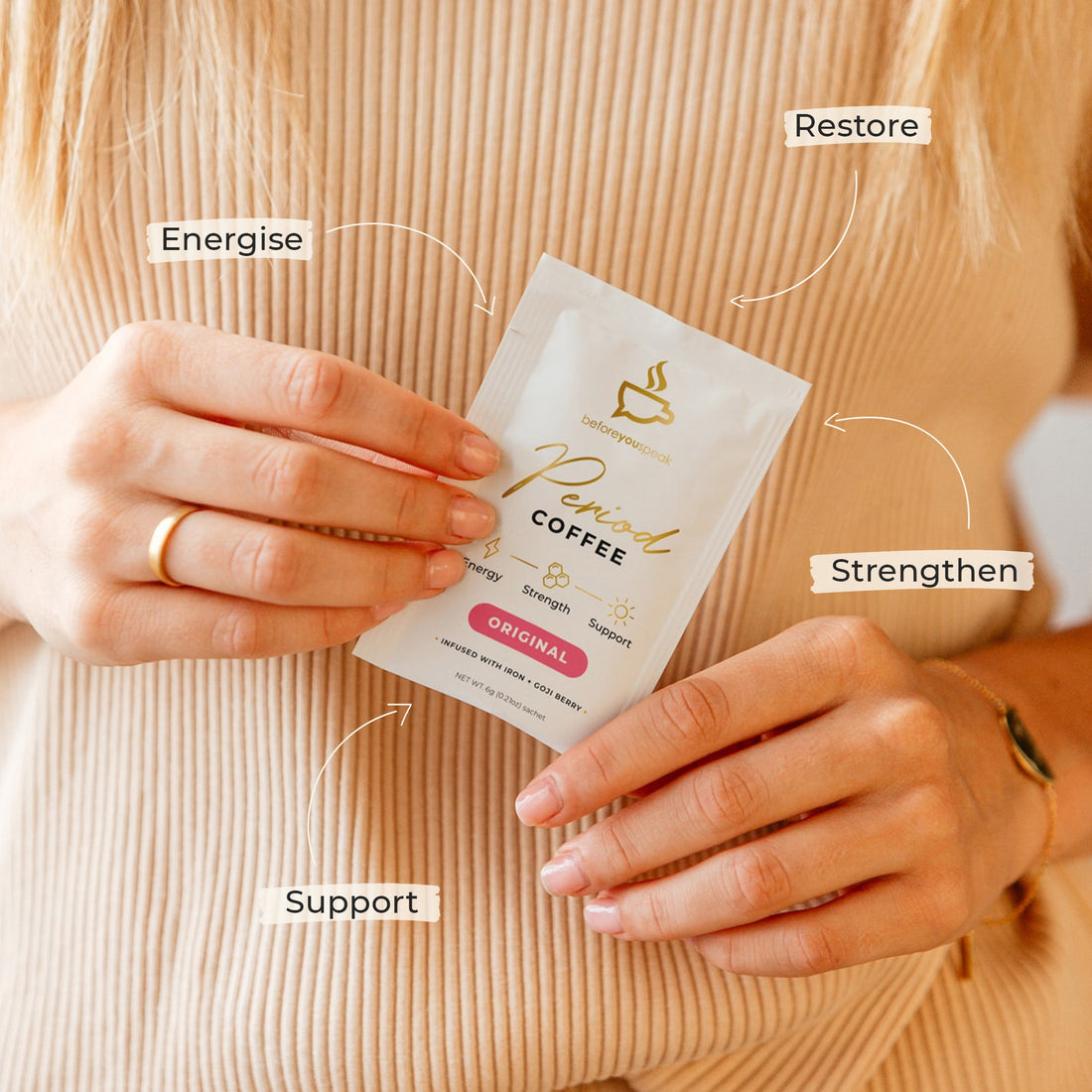 Before You Speak Period Coffee