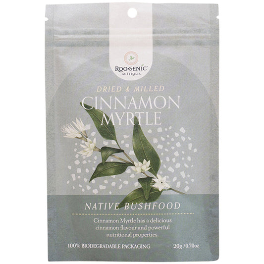 Roogenic Native Bushfood Dried & Milled Cinnamon Myrtle