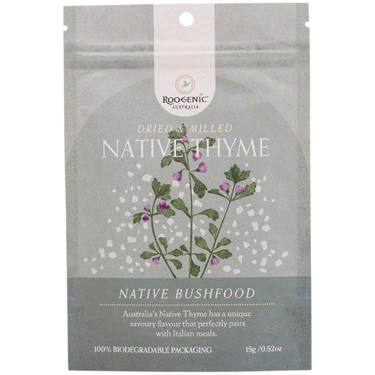 Roogenic Native Bushfood Dried & Milled Native Thyme