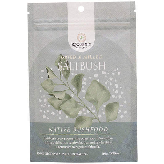Roogenic Native Bushfood Dried & Milled Salt Bush
