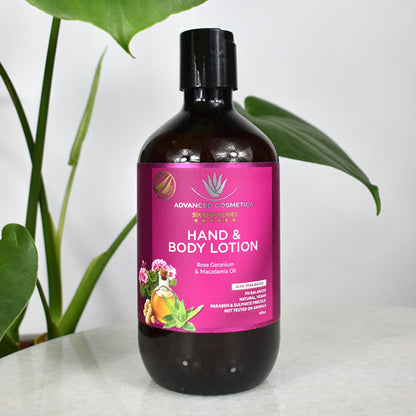 Advanced Cosmetica Hand & Body Lotion