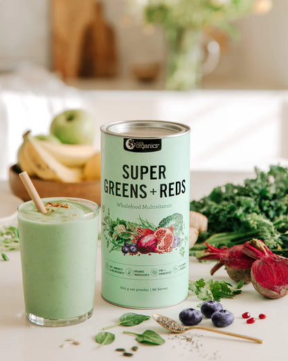 Nutra Organics Super Greens + Reds