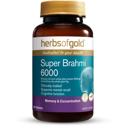 Herbs of Gold Super Brahmi 6000