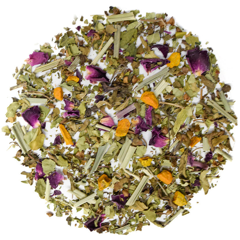 The Tea Accent Tulsi Turmeric Moringa Herbal Tisane