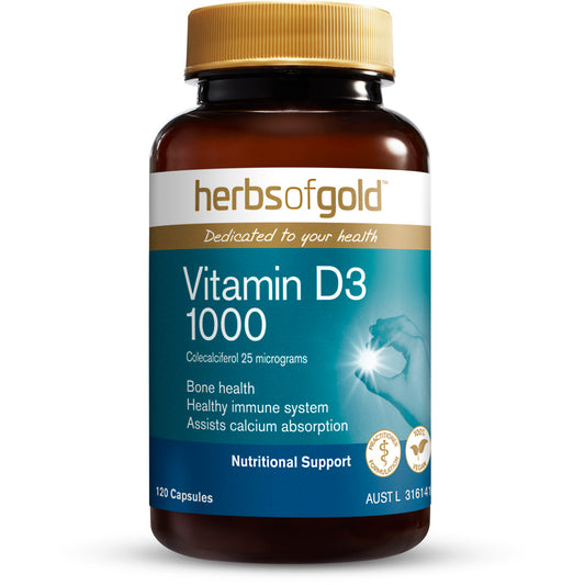 Herbs of Gold Vitamin D3 1000 IU