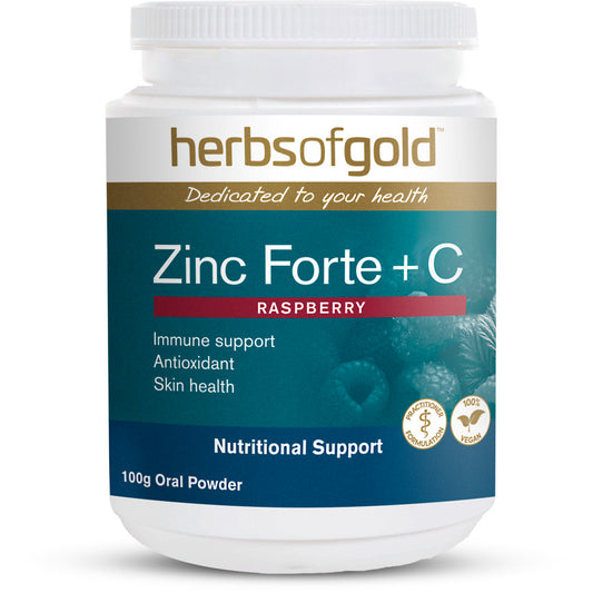 Herbs of Gold Zinc Forte + C