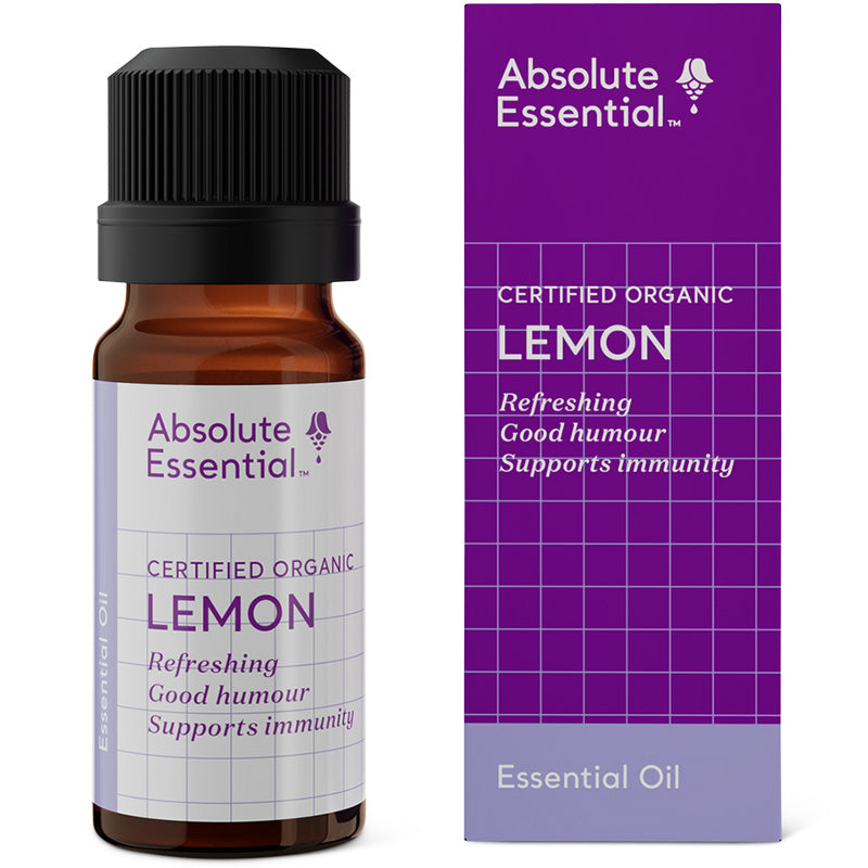 Absolute Essential Certified Organic Lemon Essential Oil