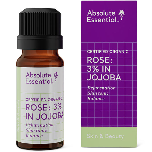 Absolute Essential Certified Organic Rose 3% in Jojoba Essential Oil
