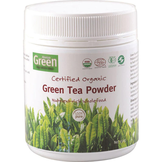 Absolute Green Certified Organic Green Tea Powder