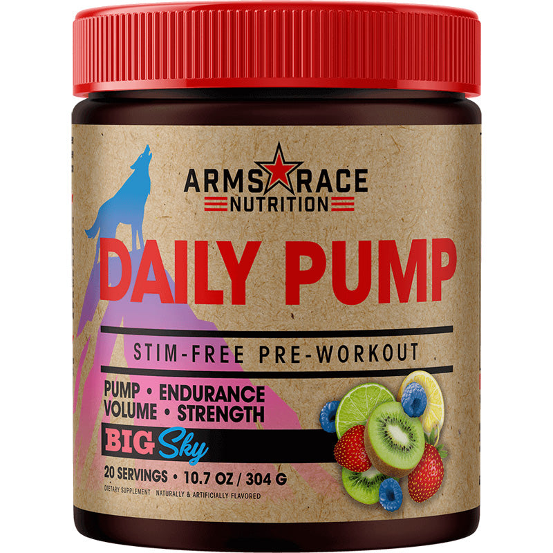 Arms Race Nutrition Daily Pump Stim-Free Pre-Workout