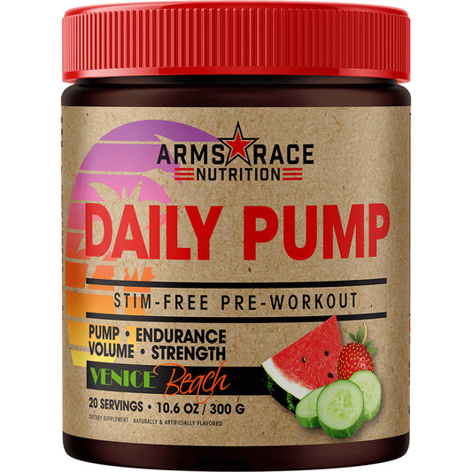 Arms Race Nutrition Daily Pump Stim-Free Pre-Workout