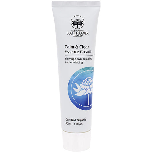 Australian Bush Flower Essences Calm & Clear Essence Cream