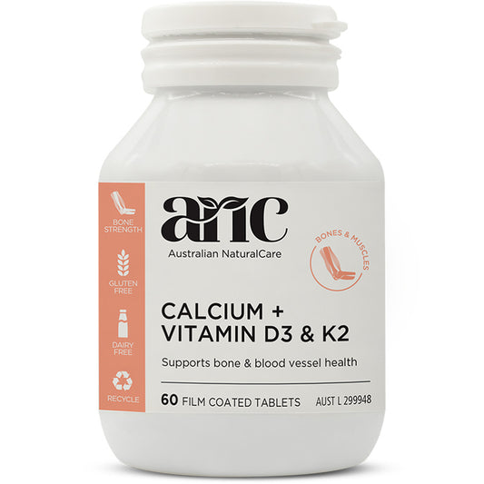 Australian NaturalCare Calcium + Vitamin D3 & K2