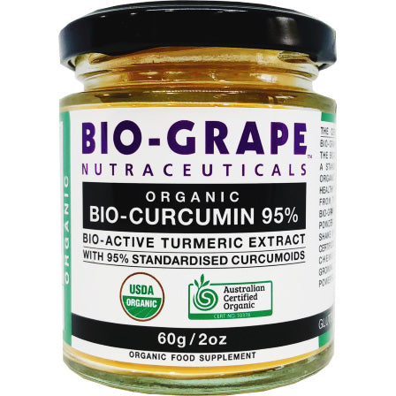 Bio-Grape Nutraceuticals Organic Bio Curcumin 95%