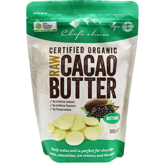 Chef's Choice Certified Organic Raw Cacao Butter