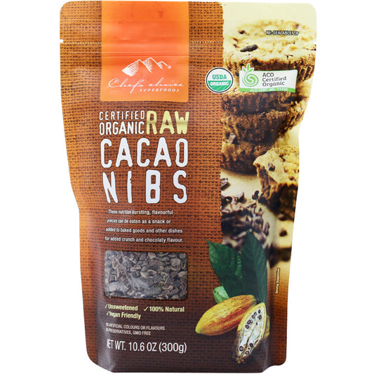 Chef's Choice Certified Organic Raw Cacao Nibs