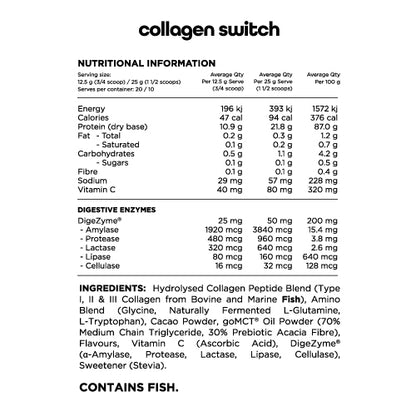 Switch Nutrition Collagen Switch