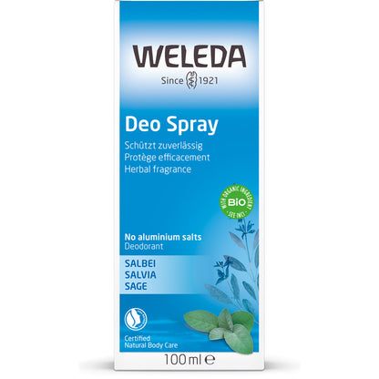 Weleda Herbal Fresh Deodorant Spray - Sage