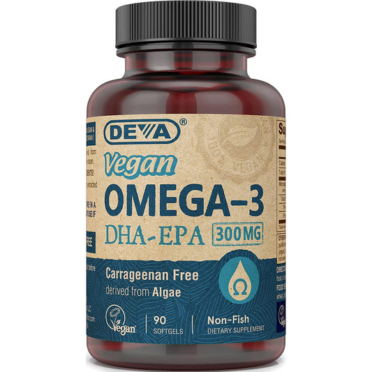 Deva Vegan Omega-3 DHA-EPA 300mg