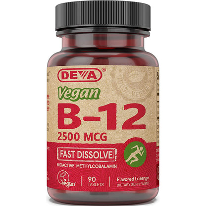 Deva Vegan Vitamin B12 2500mcg