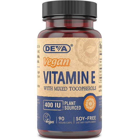 Deva Vegan Vitamin E 400 IU